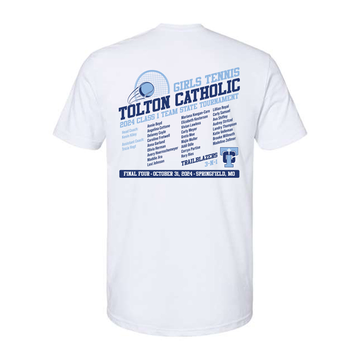2024 Girls Tennis Final Four TShirt