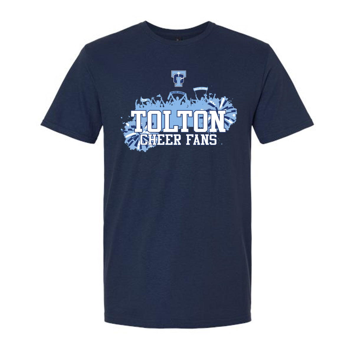 Tolton Cheer Fan Cheerleading TShirt