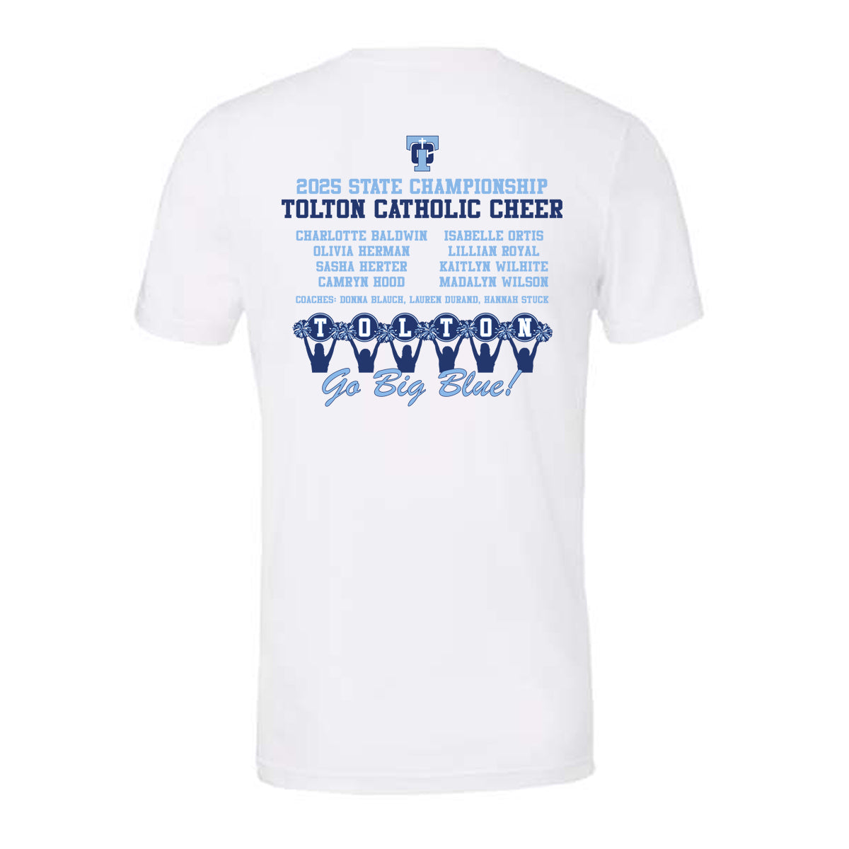 2025 Cheerleading State TShirt