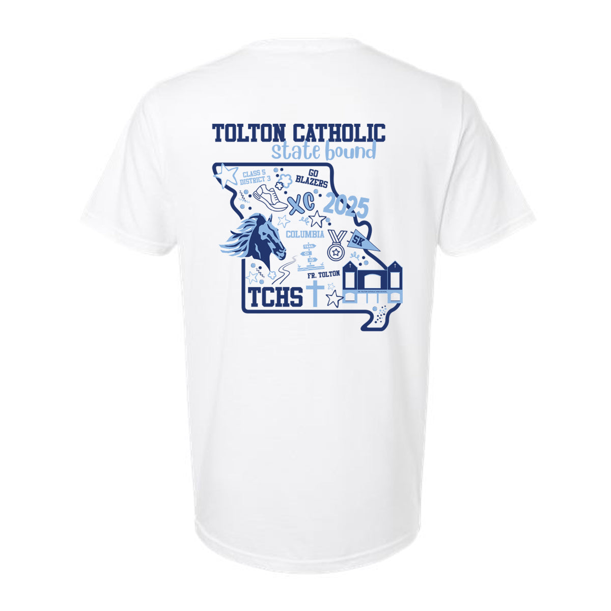 2025 Cross Country State Tshirt
