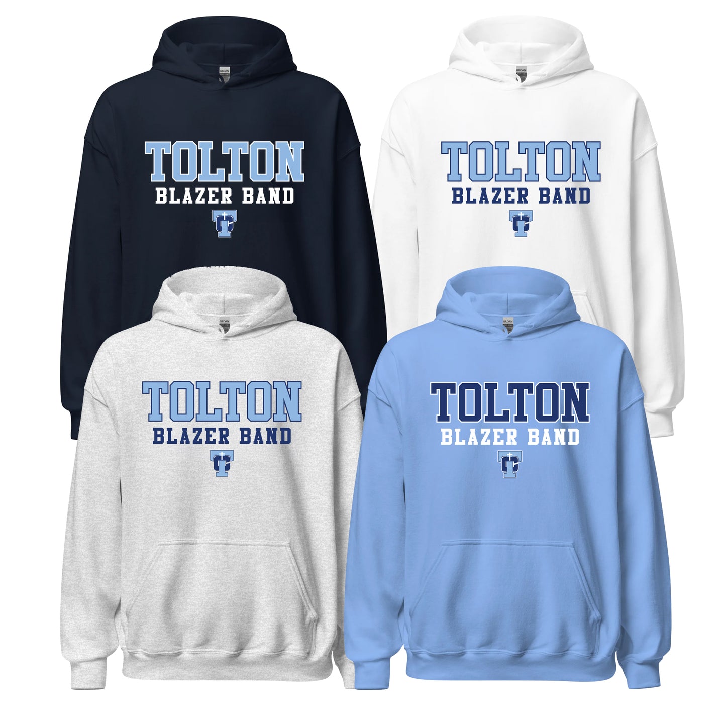 Tolton Blazer Band Gildan Hoodie