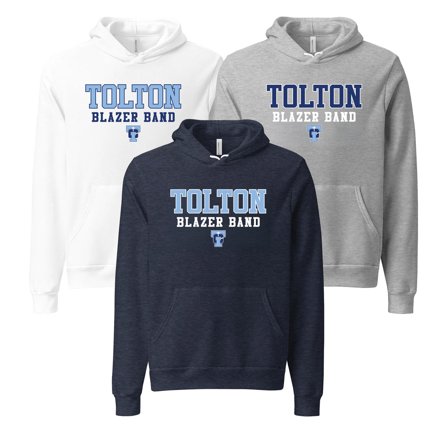Tolton Blazer Band Bella+Canvas Hoodie