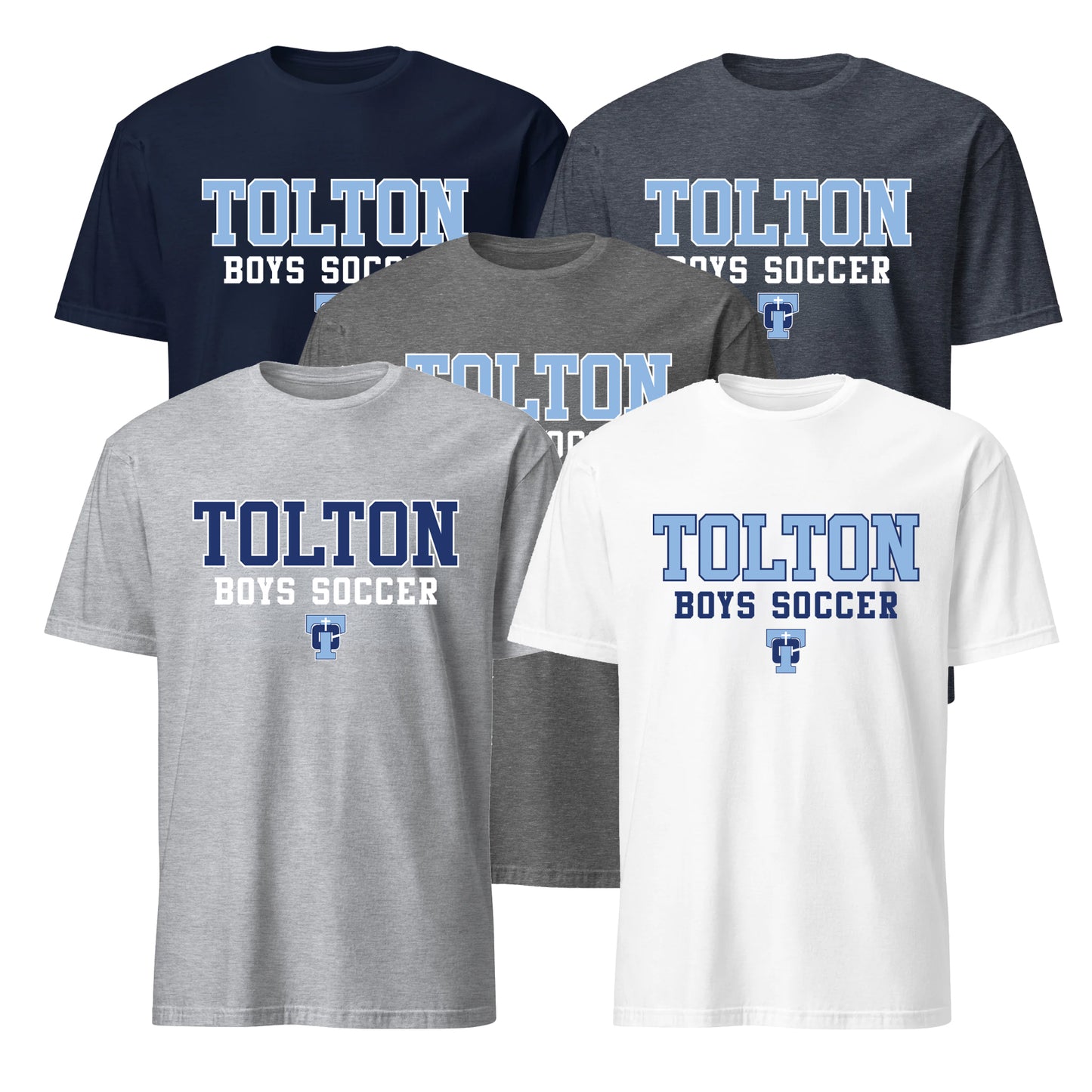 Tolton Boys Soccer Gildan Short Sleeve T-Shirt