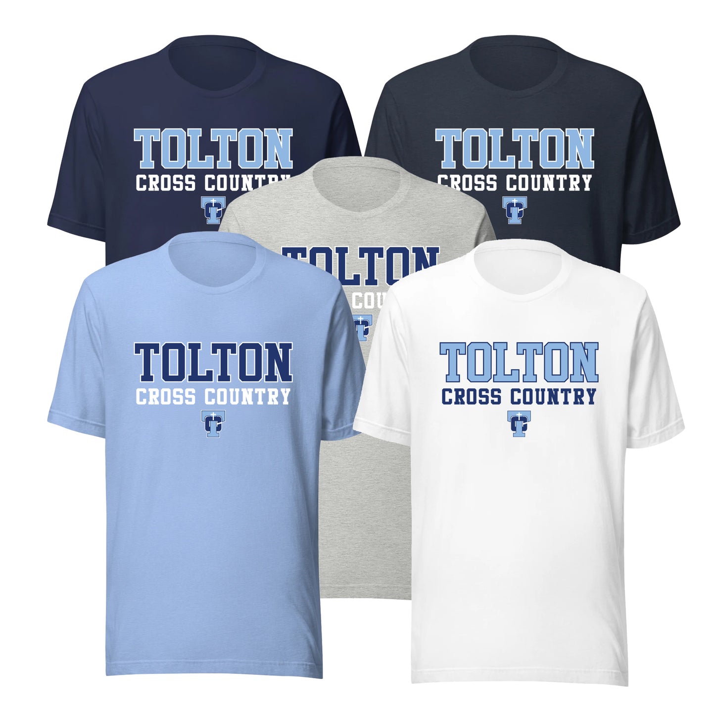 Tolton Cross Country Bella+Canvas Short Sleeve T-Shirt