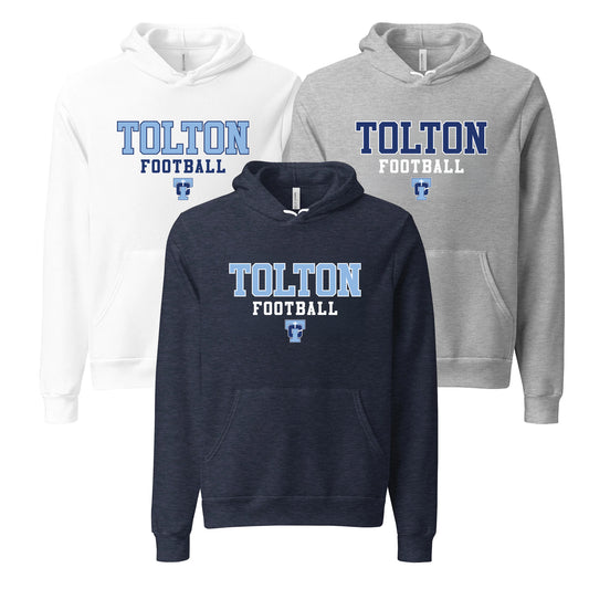 Tolton Football Bella+Canvas Hoodie