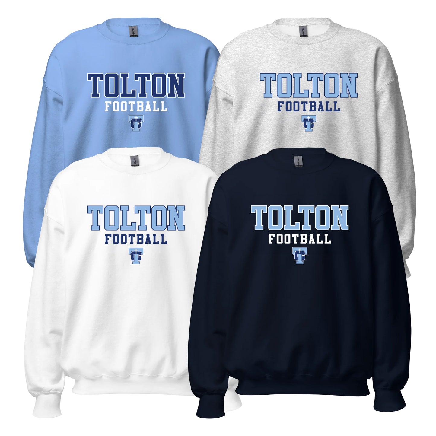 Tolton Football Gildan Crewneck