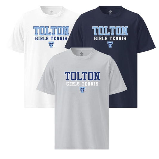 Tolton Girls Tennis Under Armour Athletic T-Shirt