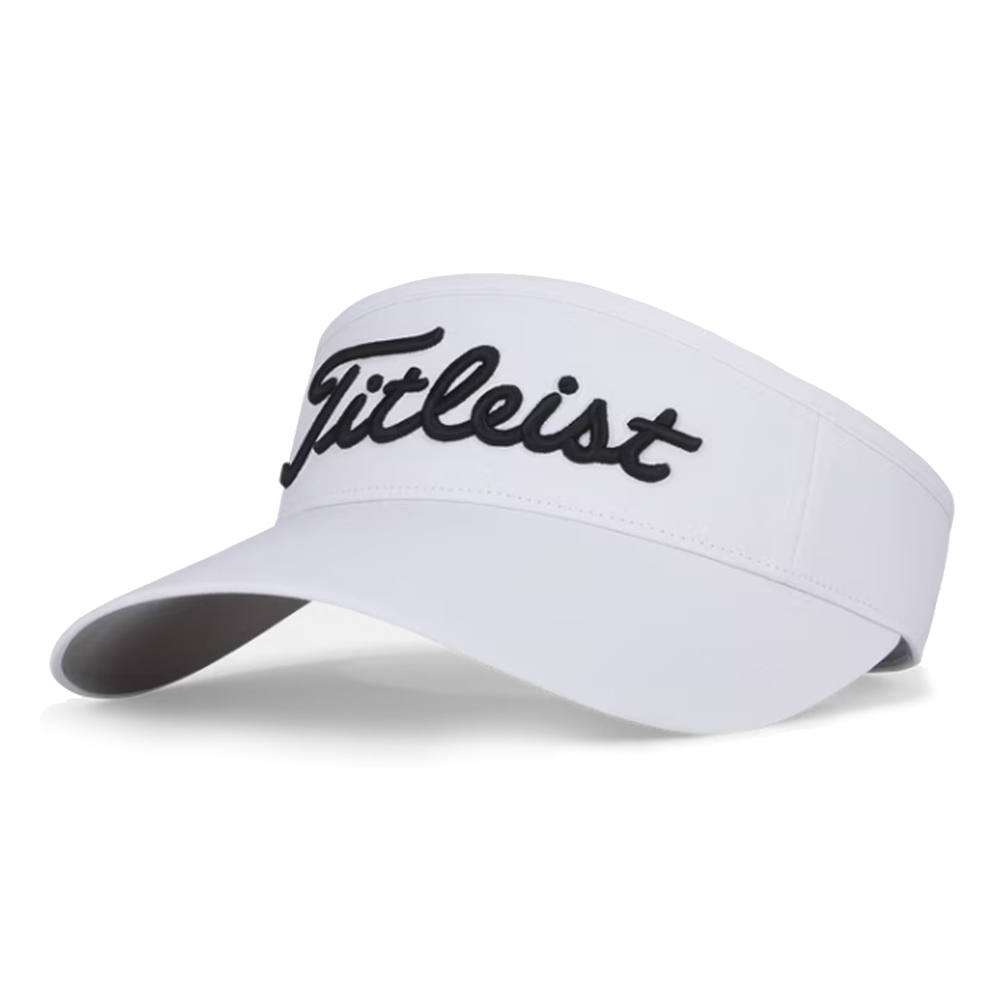 Titleist Tour Performance Visor - White/Black - TC Logo