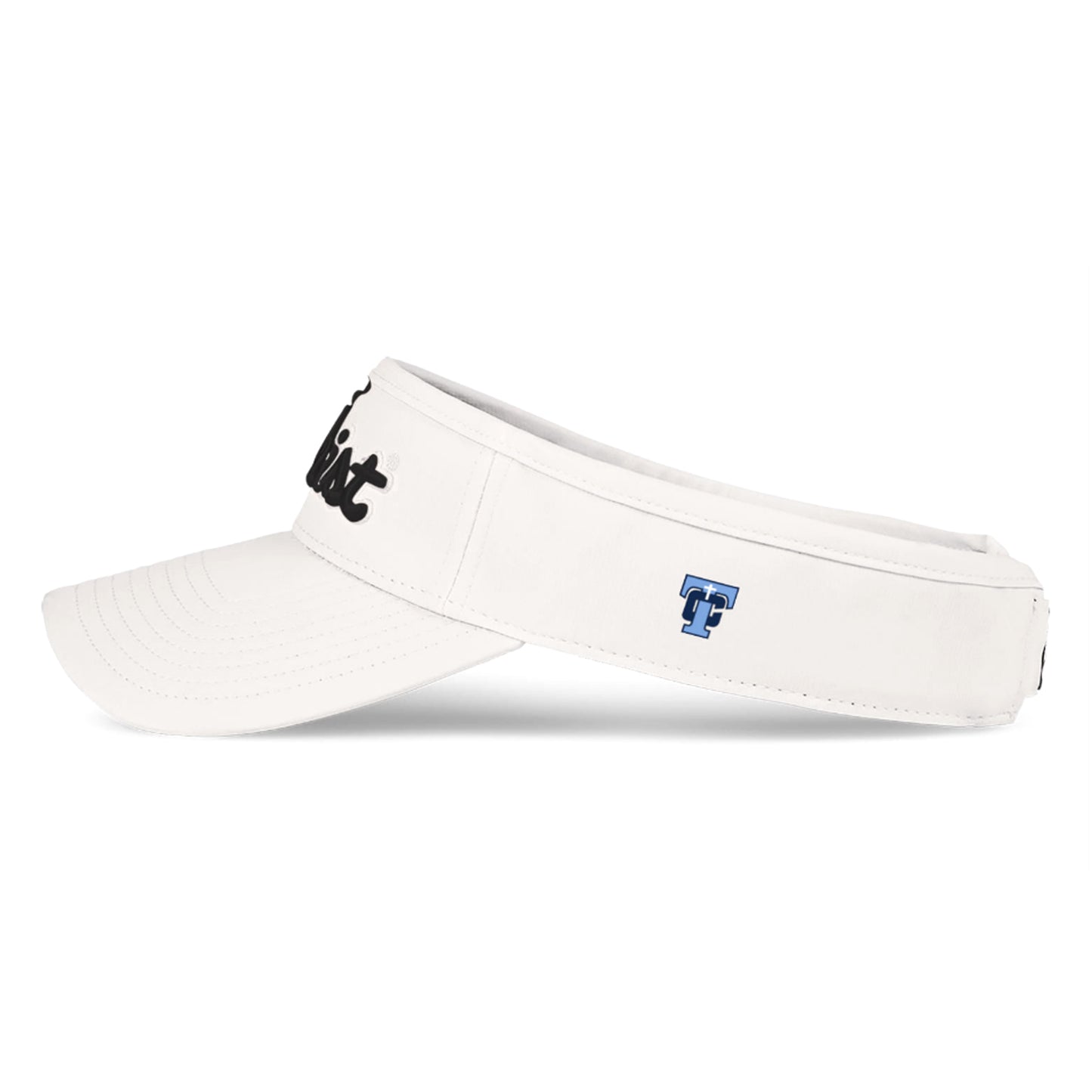 Titleist Tour Performance Visor - White/Black - TC Logo