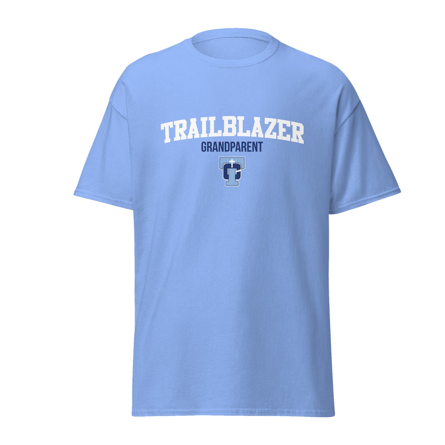 Trailblazer Grandparent Carolina Blue Short Sleeve T-Shirt