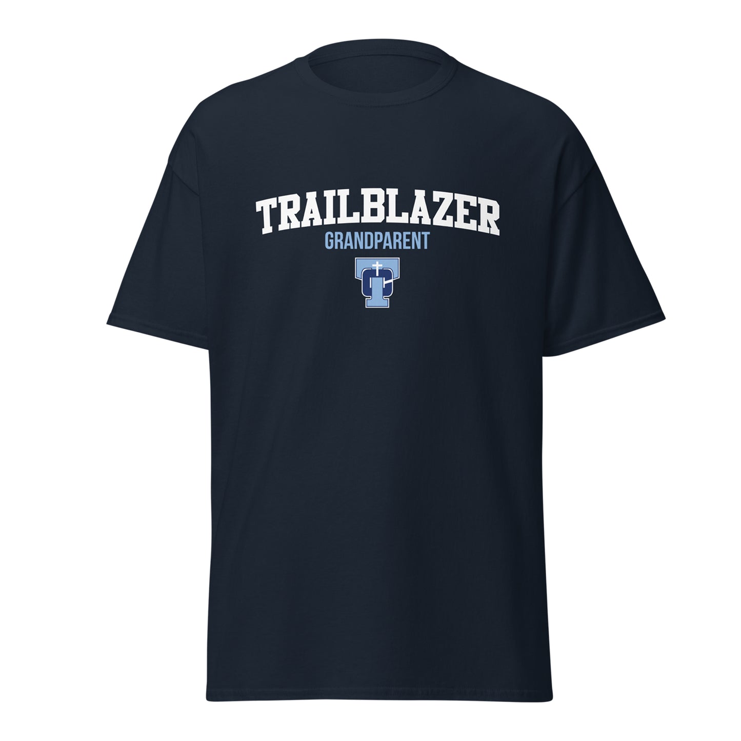 Trailblazer Grandparent Carolina Blue Short Sleeve T-Shirt