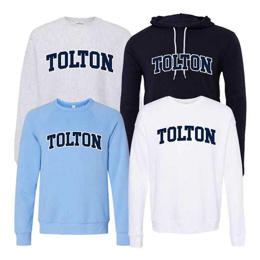 Tolton Navy Satin Tackle Twill