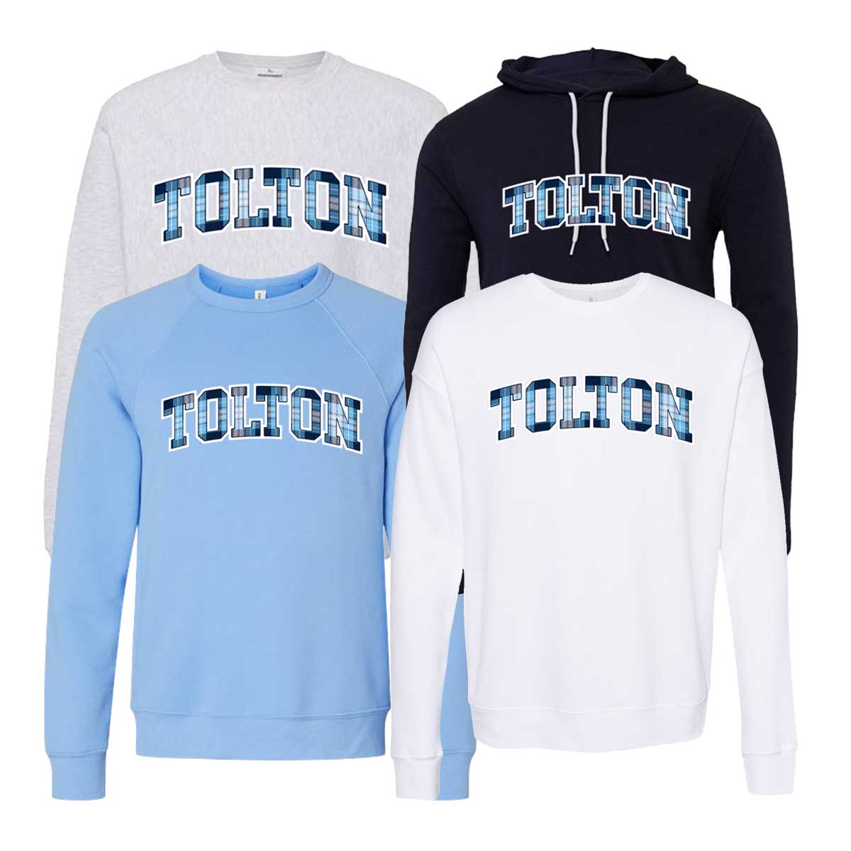 Tolton Plaid Satin Tackle Twill