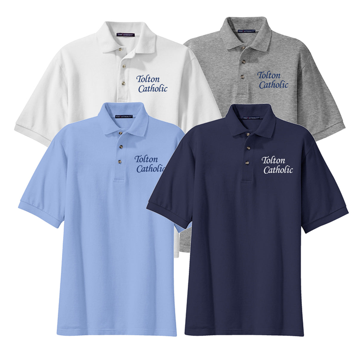 Snow Creek Apparel Uniform Sample - Port Authority Knit Mens Polo - K420