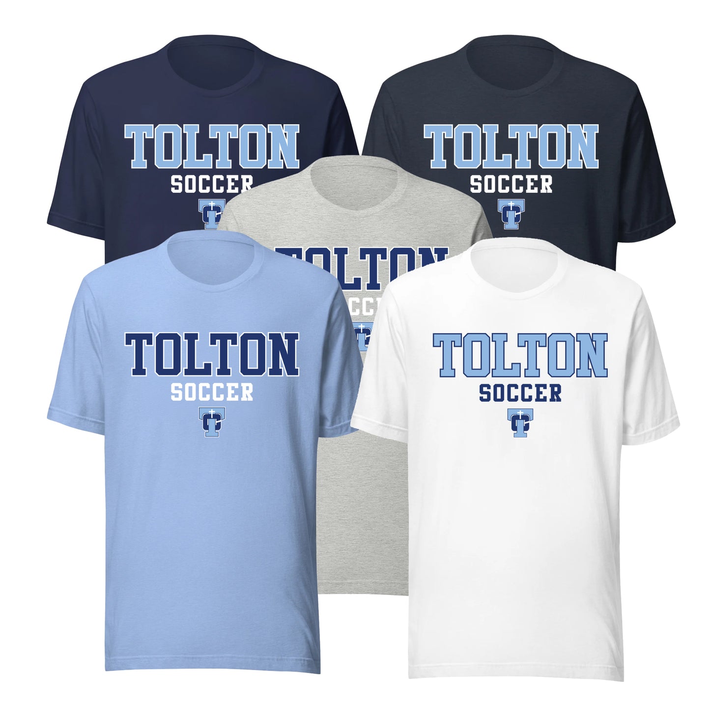Tolton Soccer Bella+Canvas Short Sleeve T-Shirt