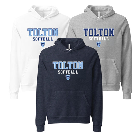 Tolton Softball Bella+Canvas Hoodie