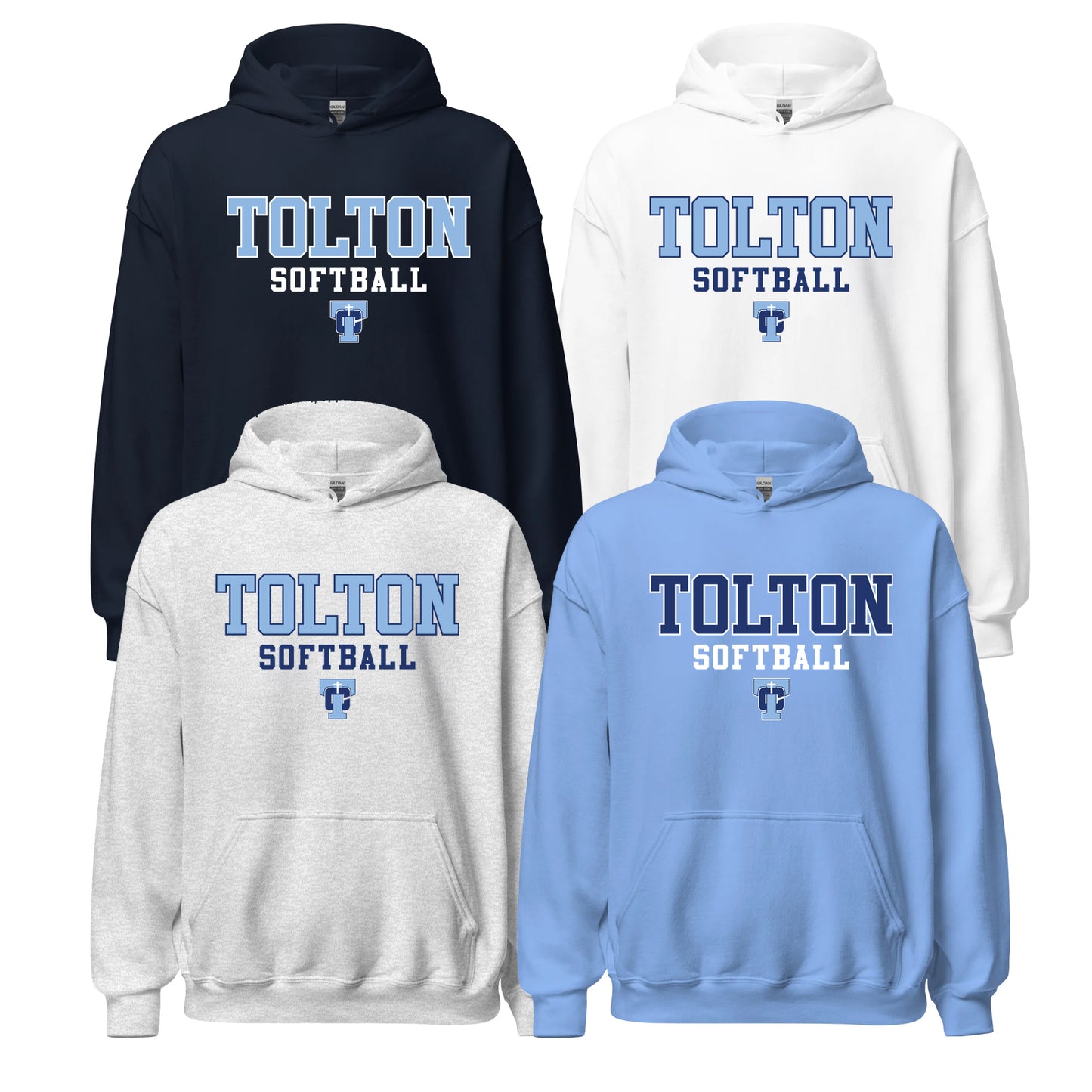 Tolton Softball Gildan Hoodie