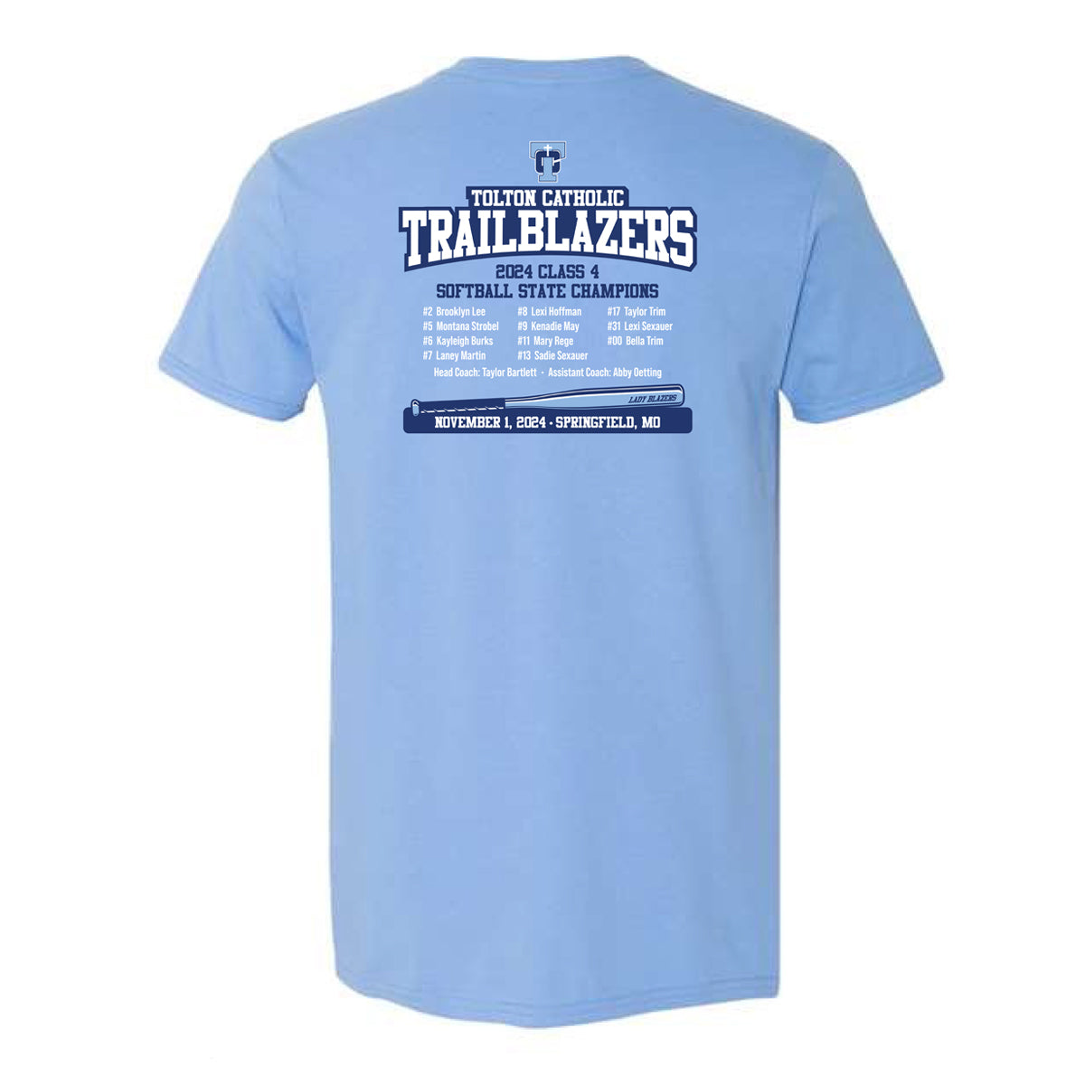 2024 Softball State Champion TShirt