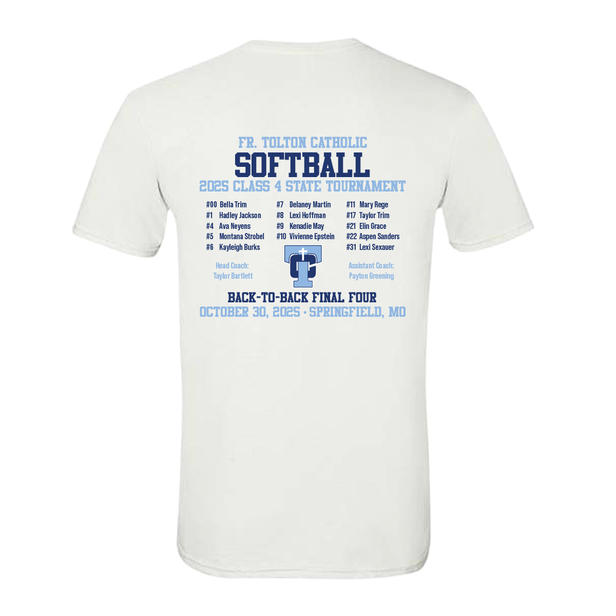 2025 Softball Final Four TShirt