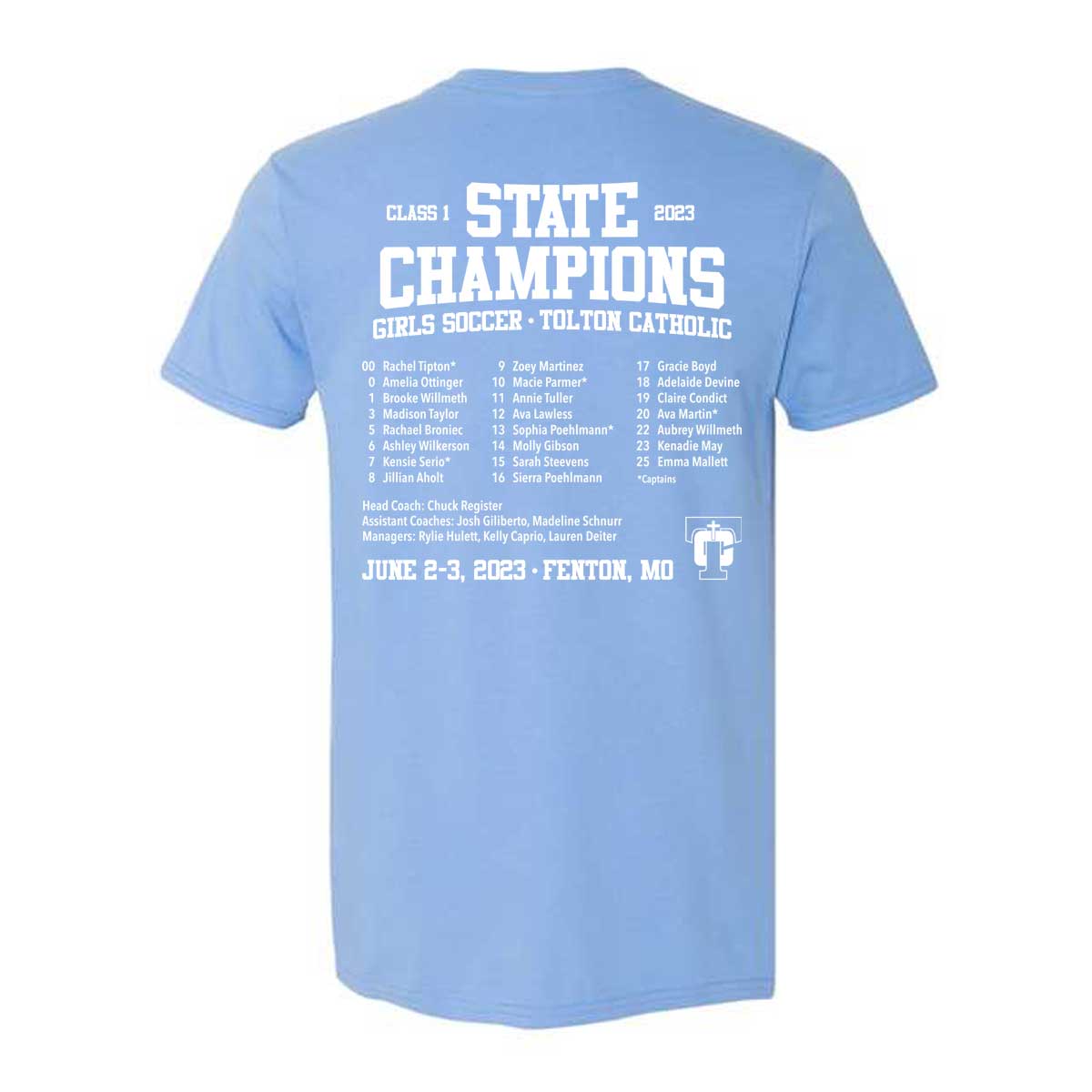 Girls Soccer - 2023 State Championship T-Shirt