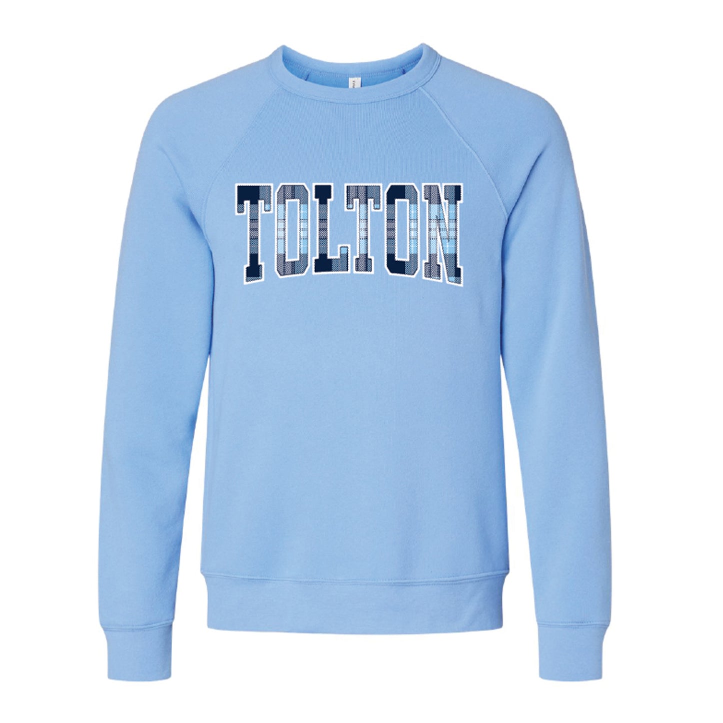 Tolton Tall Letter Plaid Satin Tackle Twill