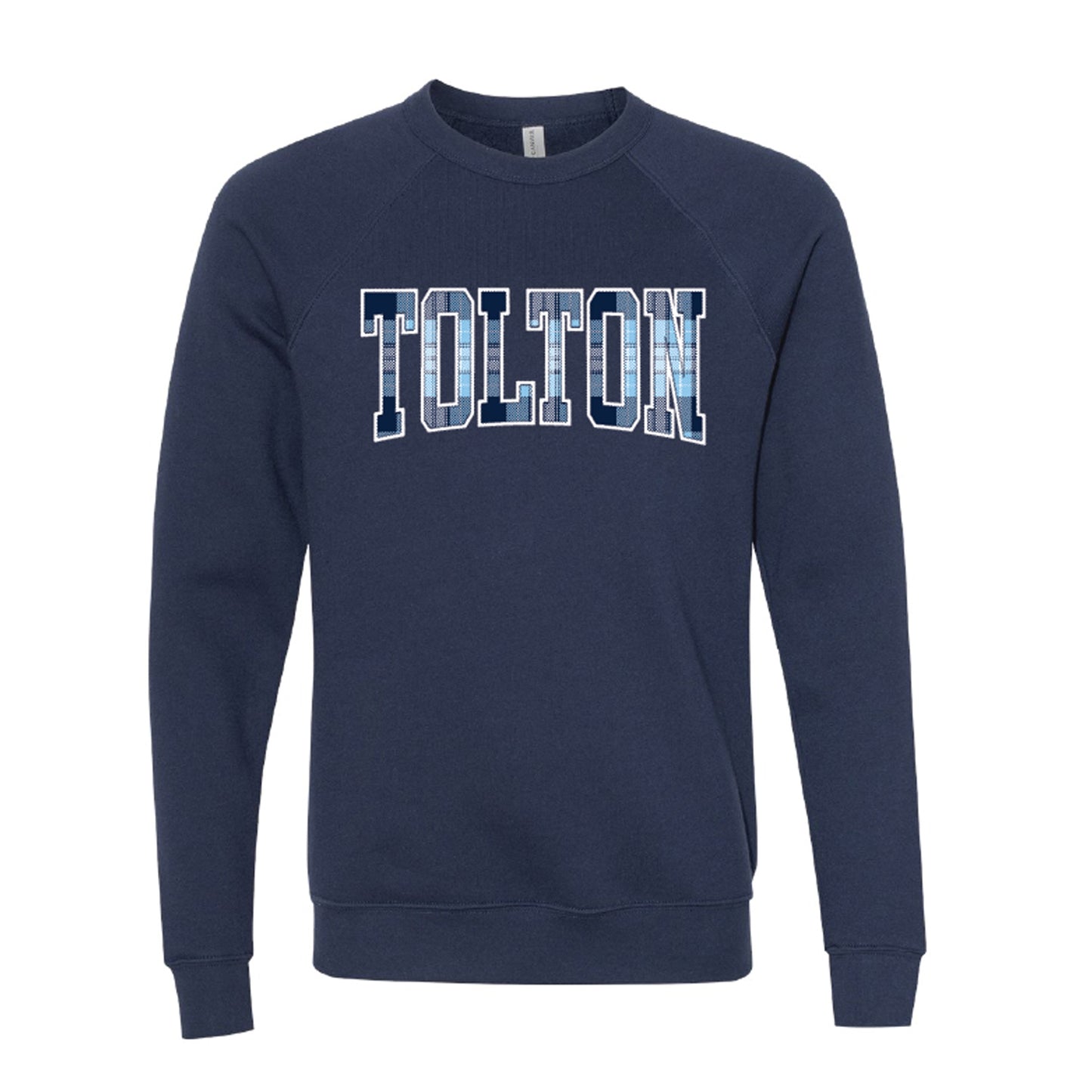 Tolton Tall Letter Plaid Satin Tackle Twill