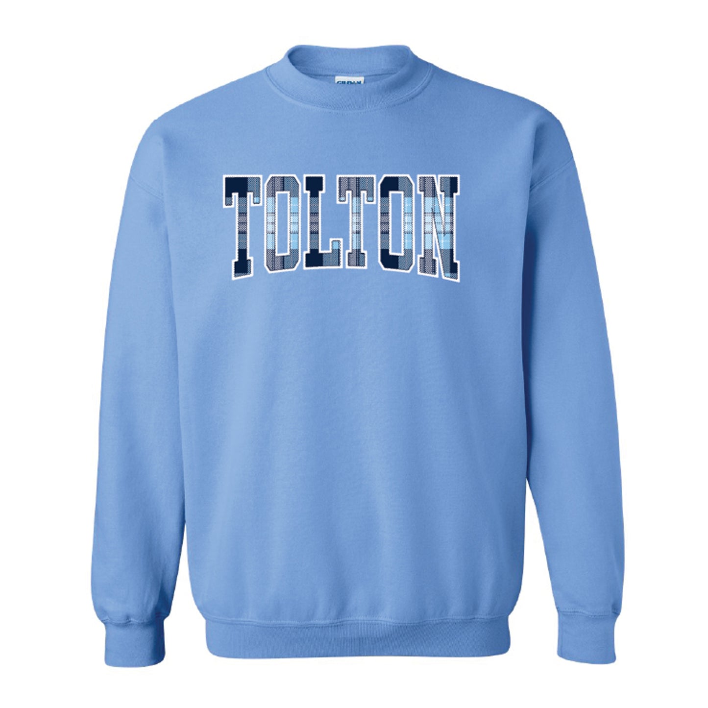Tolton Tall Letter Plaid Satin Tackle Twill
