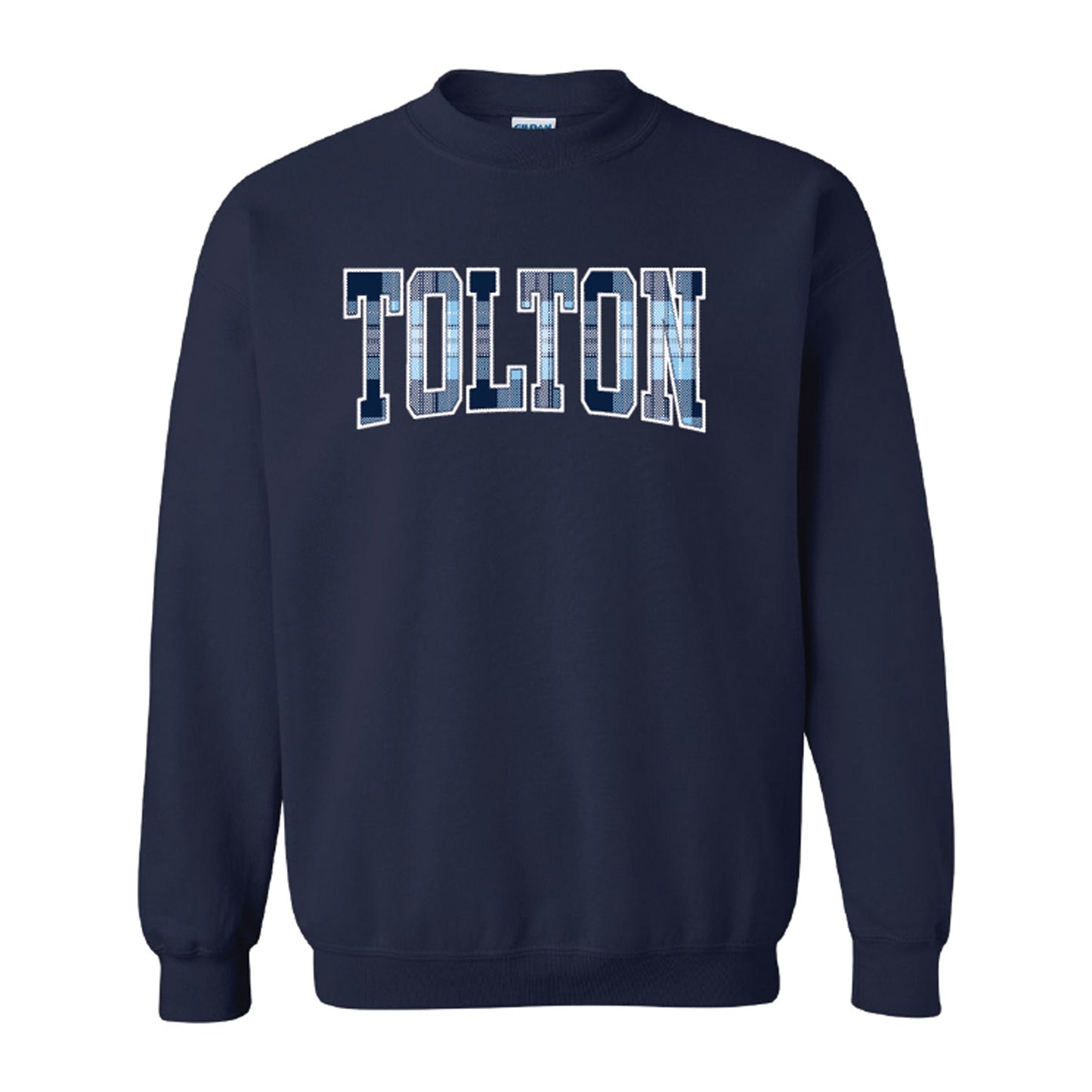 Tolton Tall Letter Plaid Satin Tackle Twill