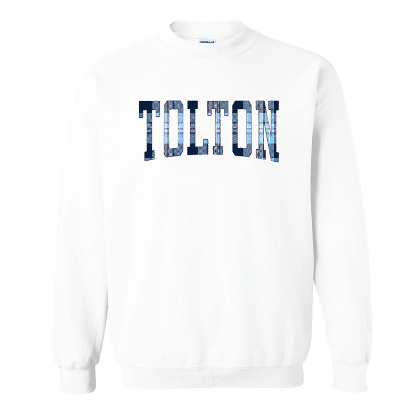 Tolton Tall Letter Plaid Satin Tackle Twill