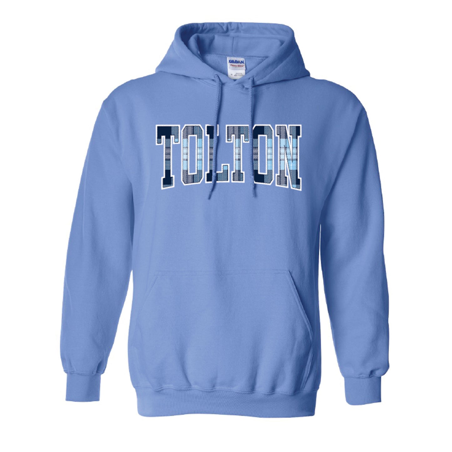 Tolton Tall Letter Plaid Satin Tackle Twill