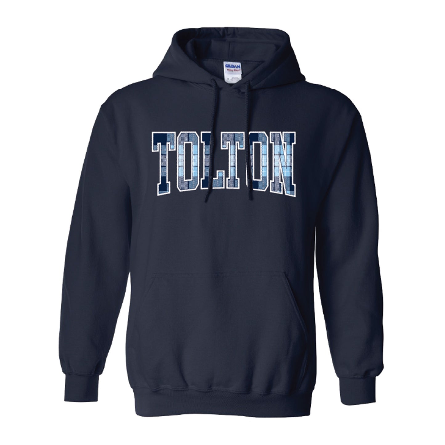 Tolton Tall Letter Plaid Satin Tackle Twill