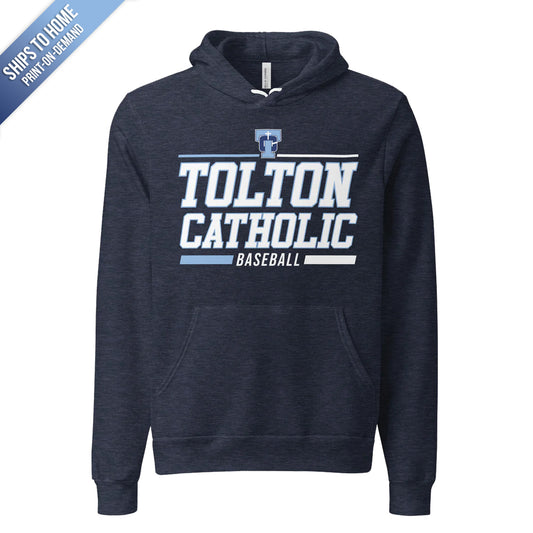 Tolton Catholic Baseball Bella+Canvas Hoodie