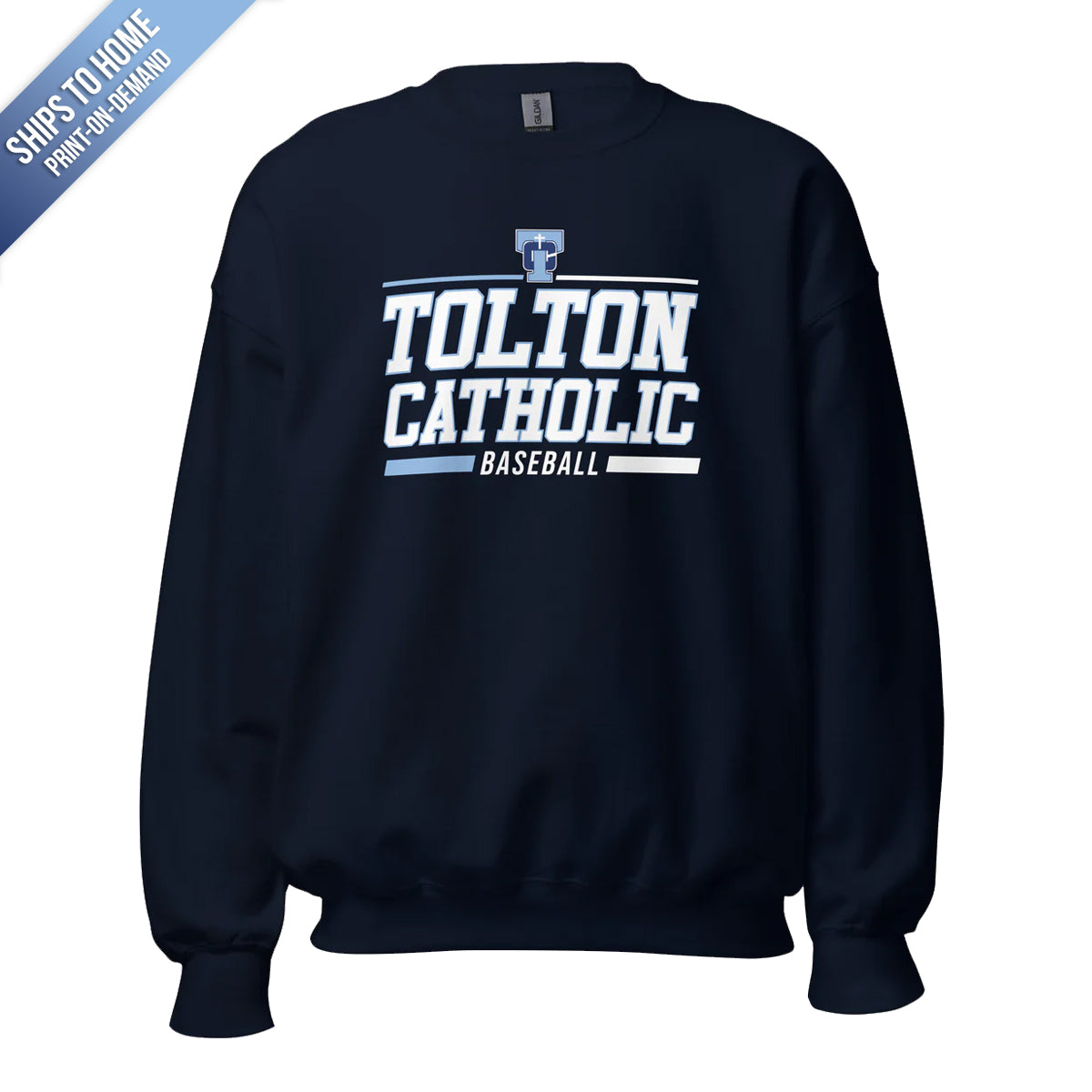 Tolton Catholic Baseball Gildan Crewneck