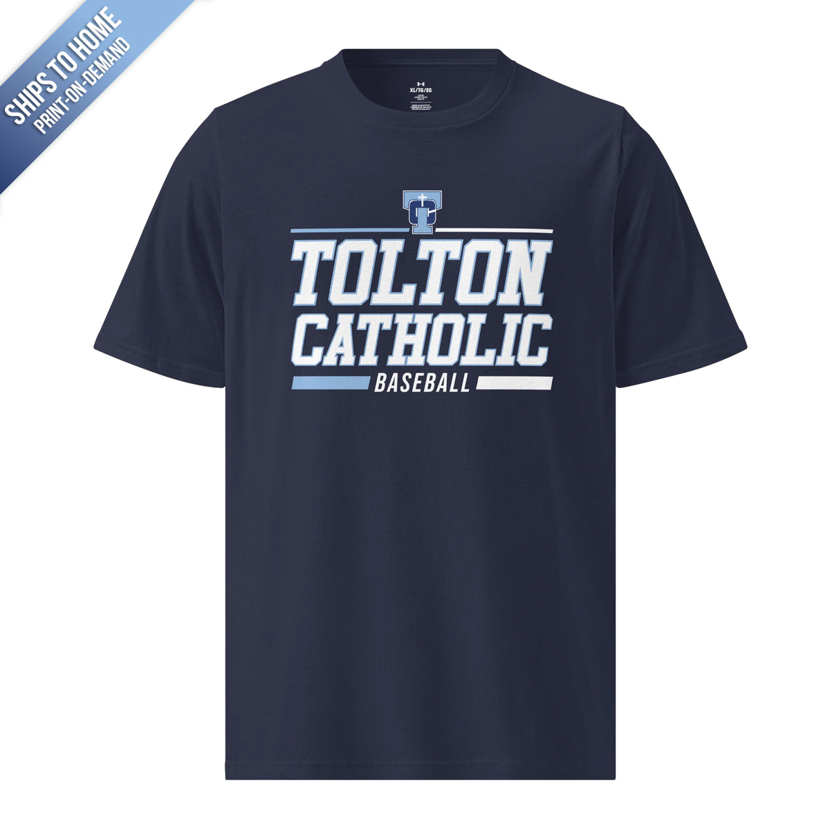 Tolton Catholic Baseball Under Armour Short Sleeve Tshirt