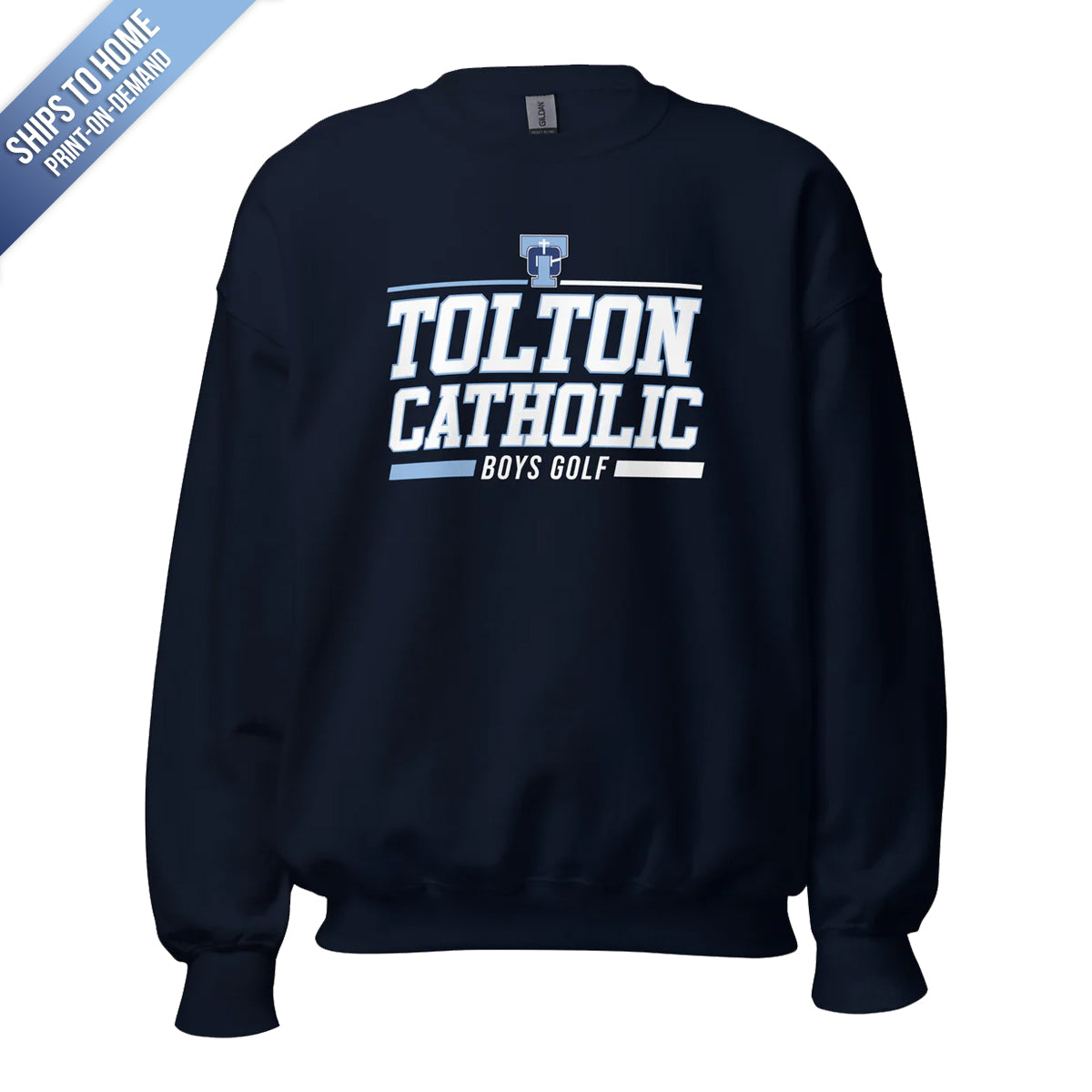 Tolton Catholic Boys Golf Gildan Crewneck