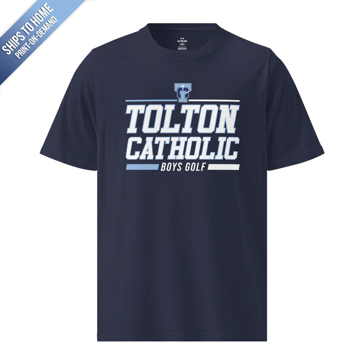 Tolton Catholic Boys Golf Under Armour Short Sleeve Tshirt