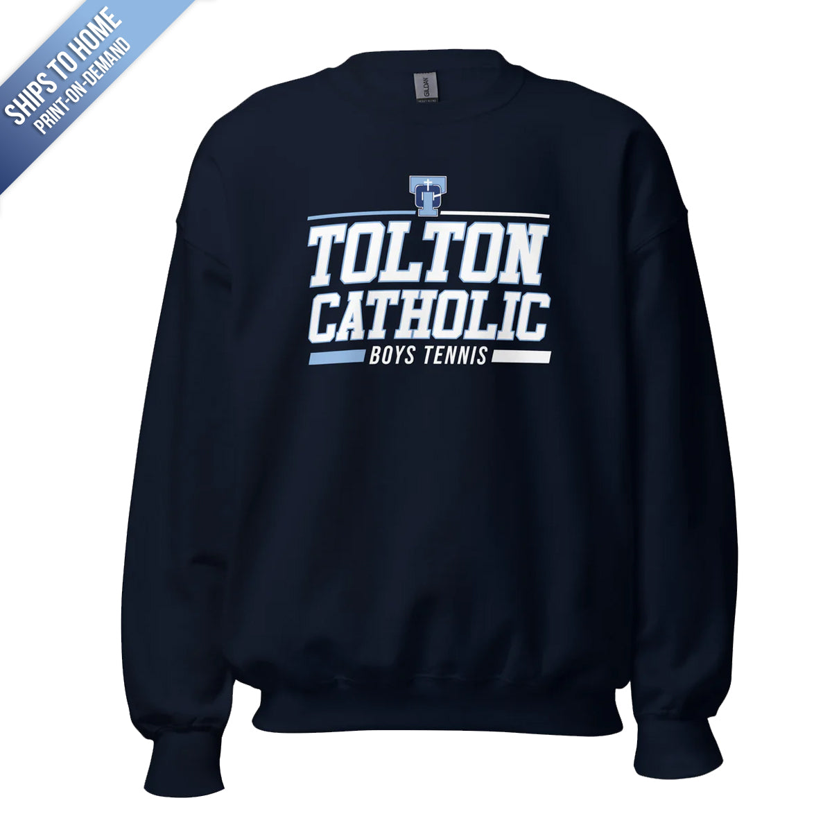Tolton Catholic Boys Tennis Gildan Crewneck