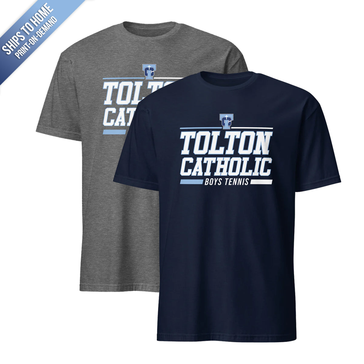 Tolton Catholic Boys Tennis Gildan Short Sleeve Tshirt