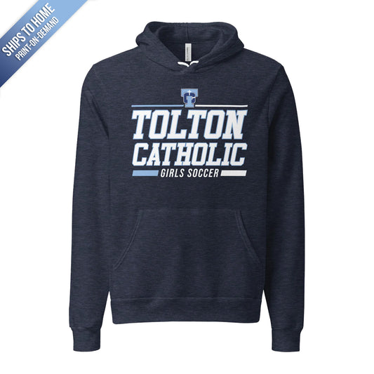Tolton Catholic Girls Soccer Bella+Canvas Hoodie