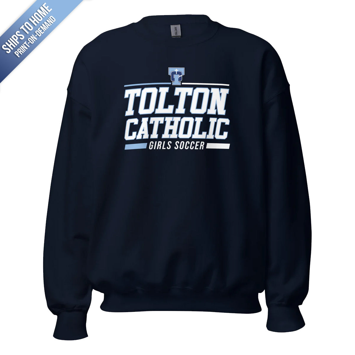 Tolton Catholic Girls Soccer Gildan Crewneck