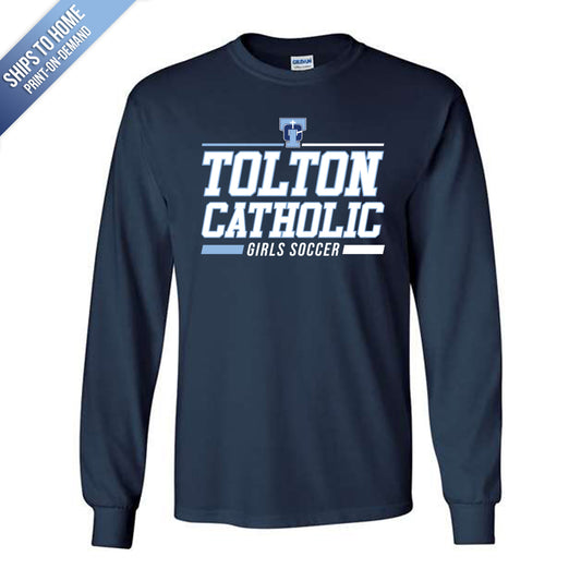 Tolton Catholic Girls Soccer Gildan Long Sleeve Tshirt