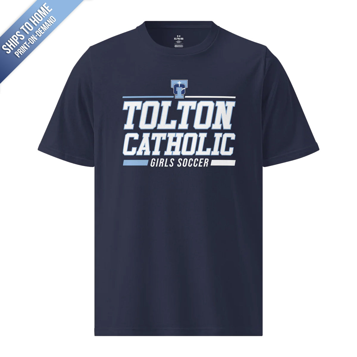 Tolton Catholic Girls Soccer Under Armour Short Sleeve Tshirt