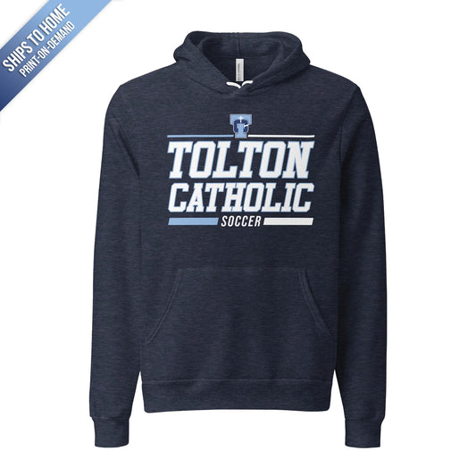 Tolton Catholic Soccer Bella+Canvas Hoodie