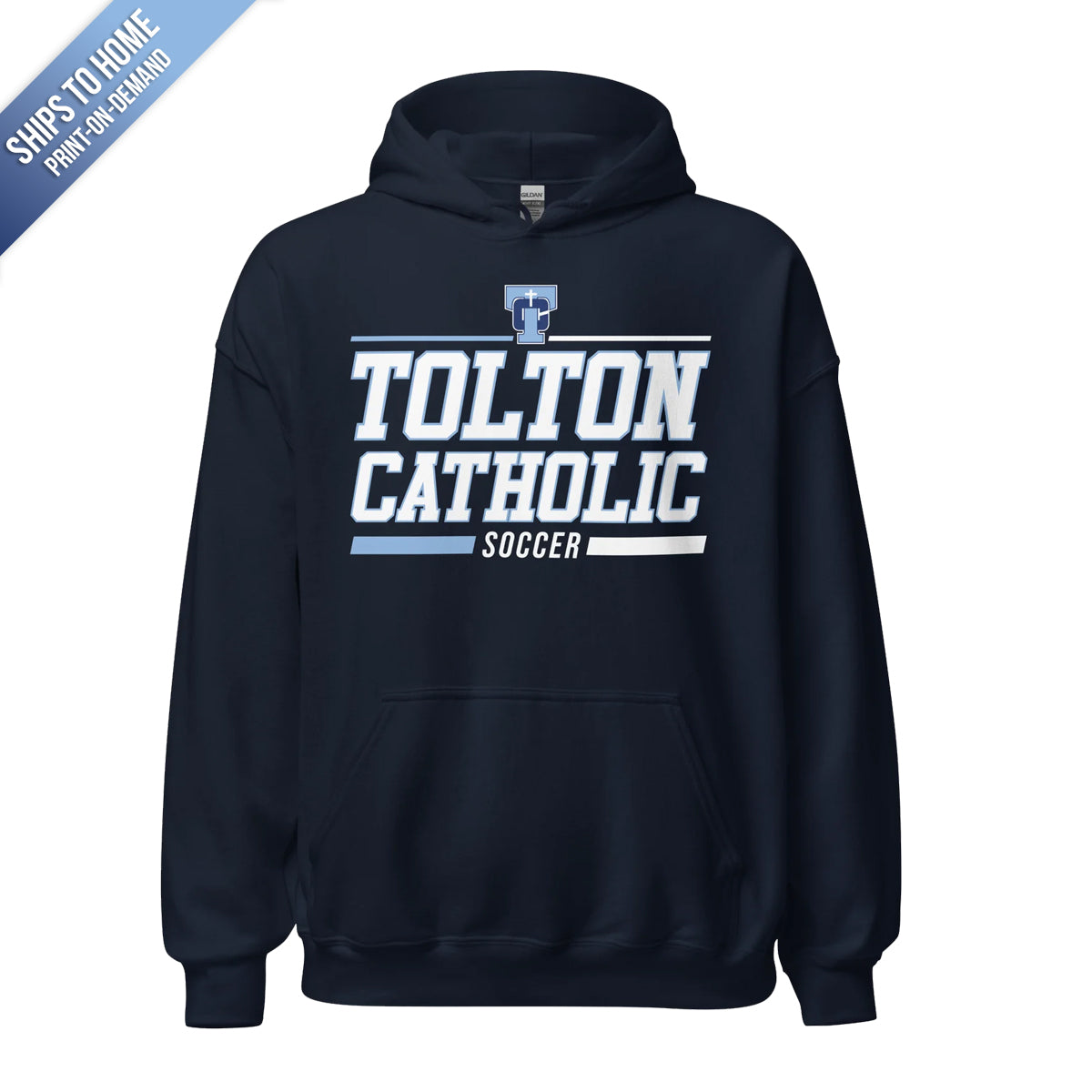 Tolton Catholic Soccer Gildan Hoodie