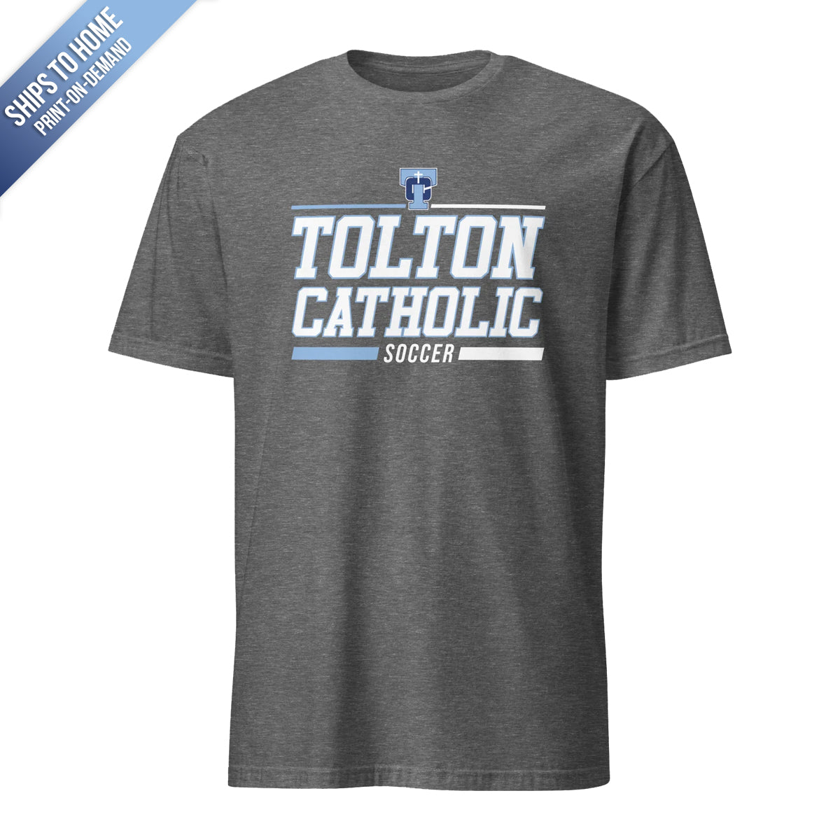 Tolton Catholic Soccer Gildan Short Sleeve Tshirt