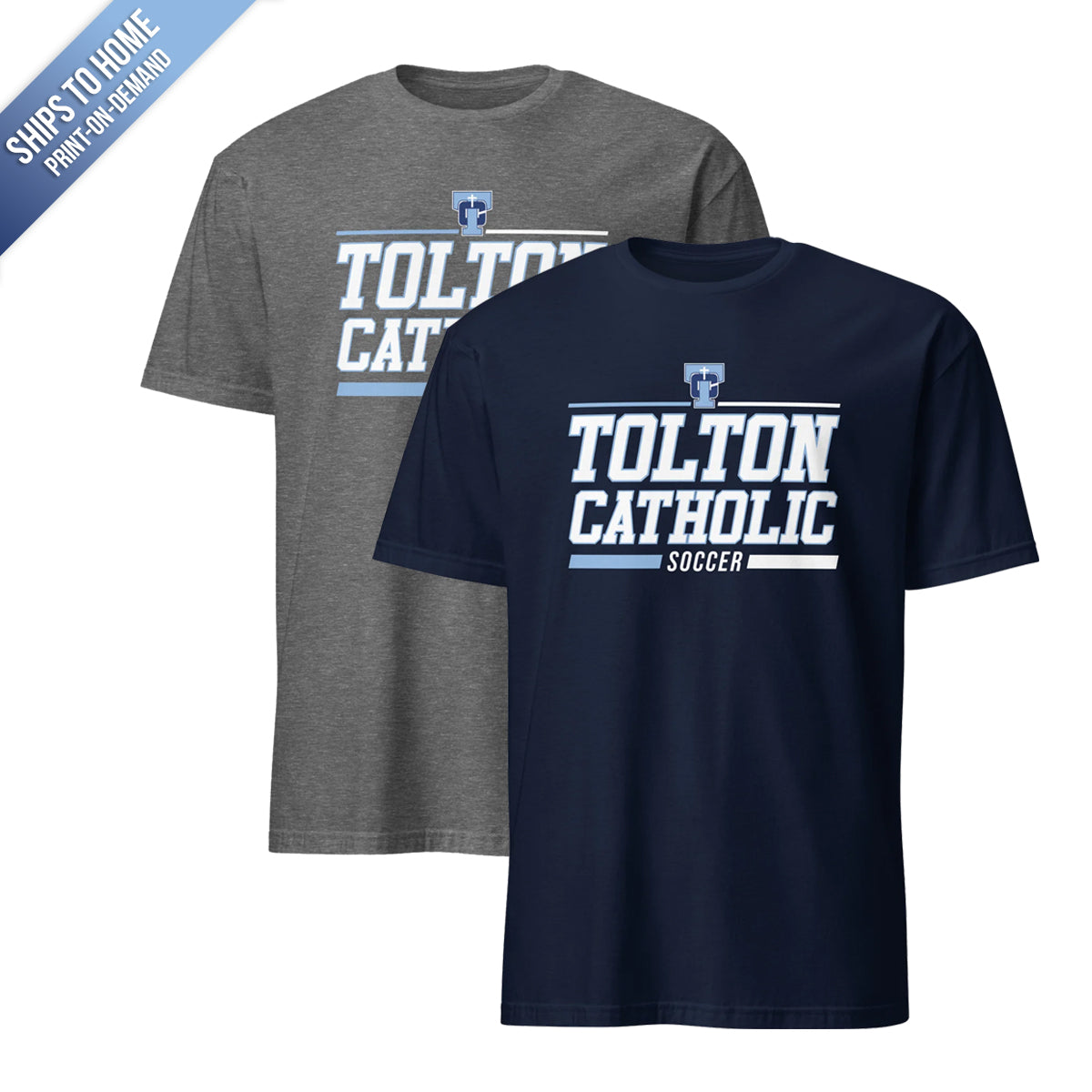 Tolton Catholic Soccer Gildan Short Sleeve Tshirt
