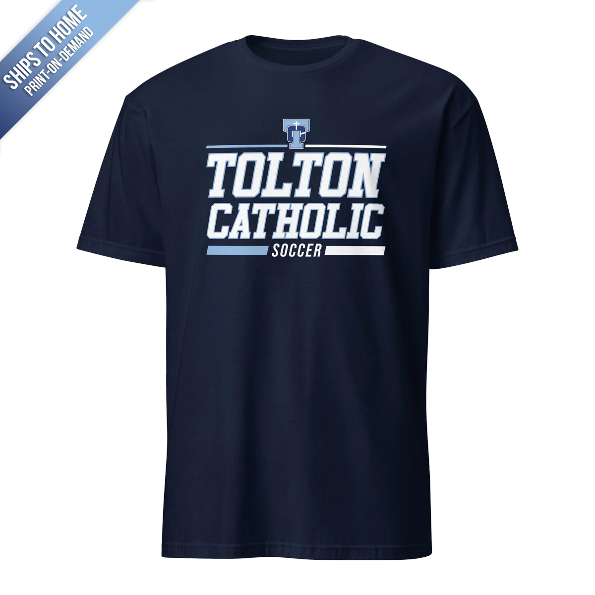 Tolton Catholic Soccer Gildan Short Sleeve Tshirt