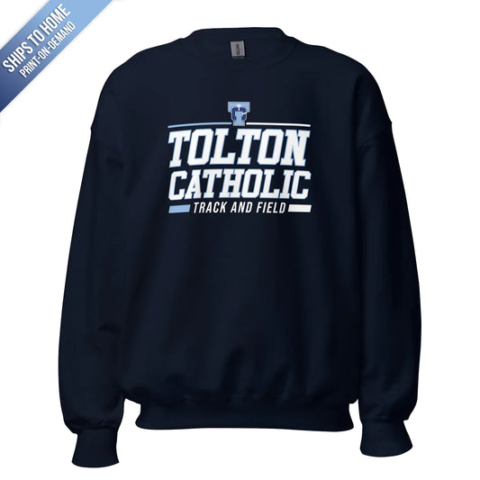 Tolton Catholic Track and Field Gildan Crewneck