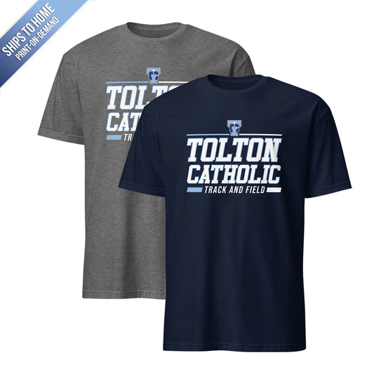 Tolton Catholic Track and Field Gildan Short Sleeve Tshirt