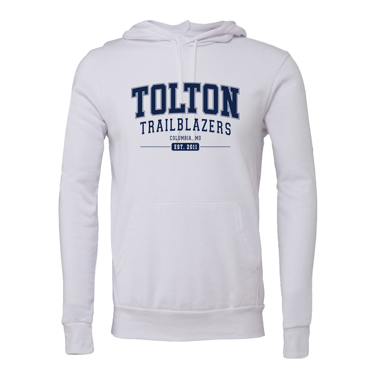 Tolton Trailblazers Hoodie White